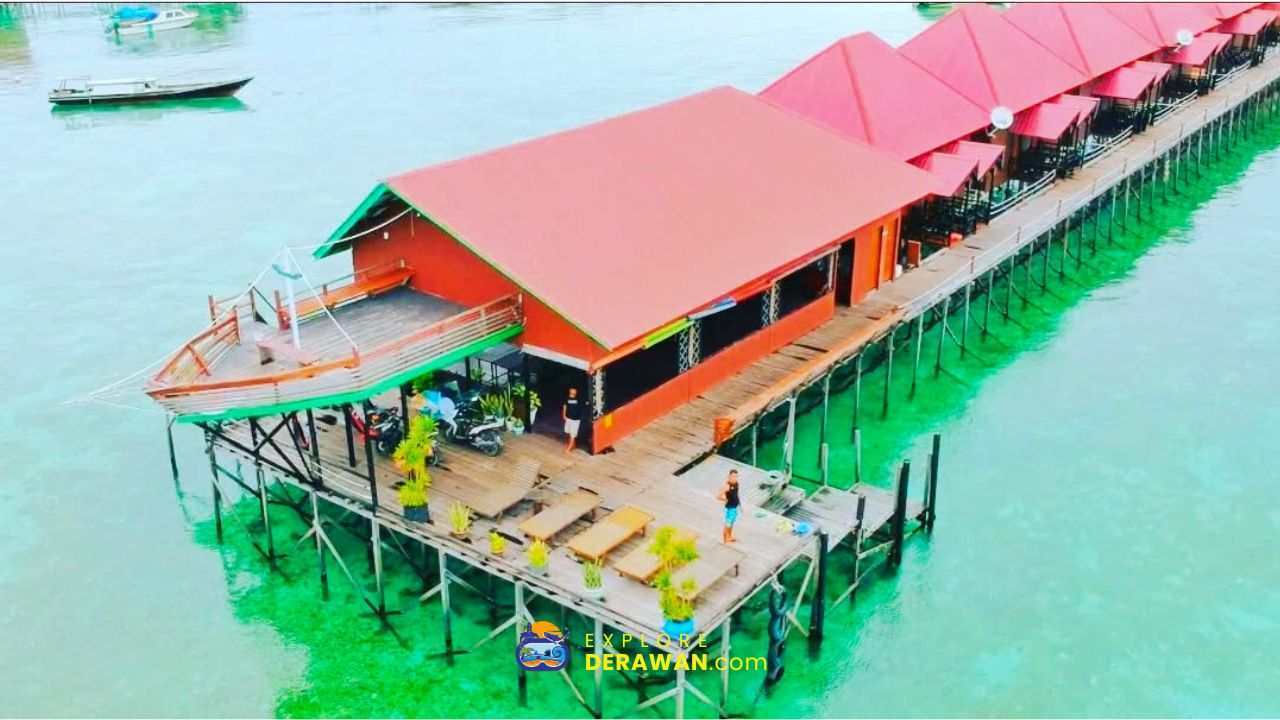 harga watervilla derawan