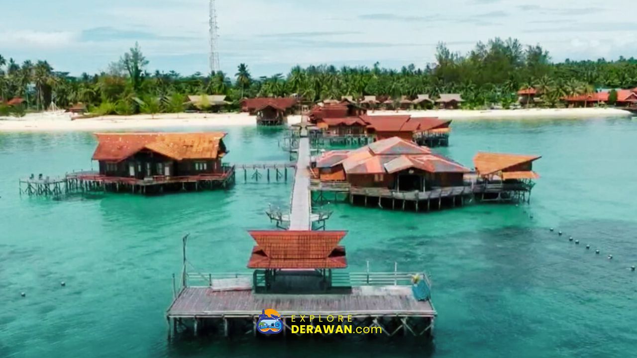 resort water villa derawan maratua